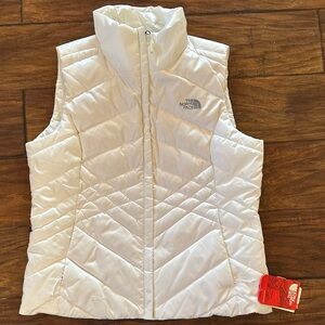 The North Face Snowy White Quilted Vest